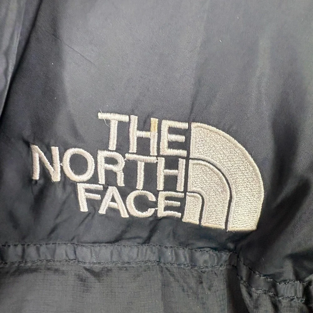 The North Face Nuptse 700 Puffer Jacket Mens L Black Down Insulated Ripstop Coat